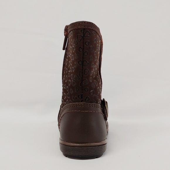 Andrea Toddler Brown Boot - Picture 5 of 7